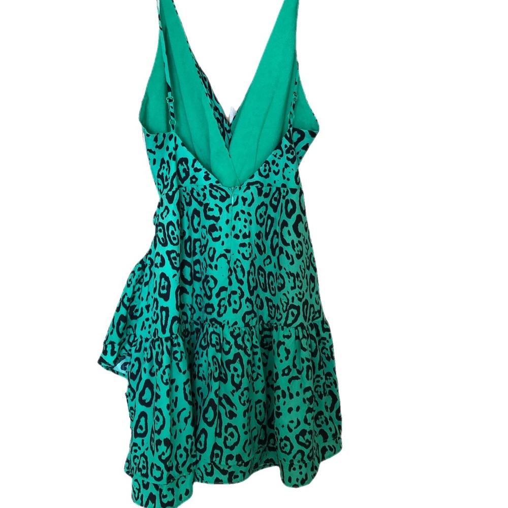 WAYF
Tombly Ruffled Leopard Print Mini Dress S - Picture 6 of 13